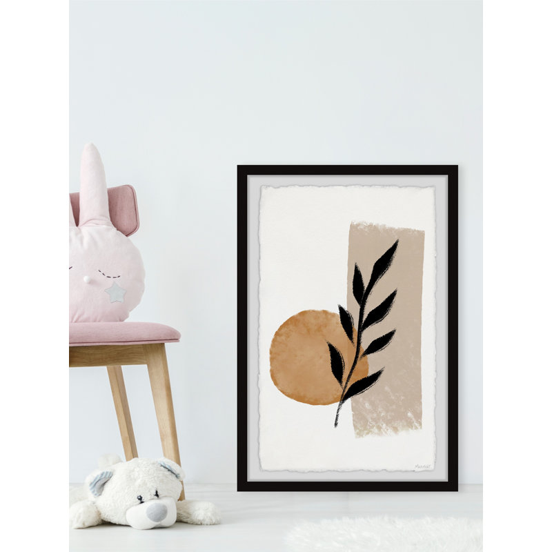 «Doorway Plant» - peinture encadrée, H 36 po x l 24 po x P 1,5 po
