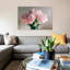 « rose pivoines on white i » sur toile-29641296-74411636-74411637