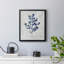 Toile encadrée de qualité supérieure Wild Indigo II - prête à être accrochée-126226999-126226997