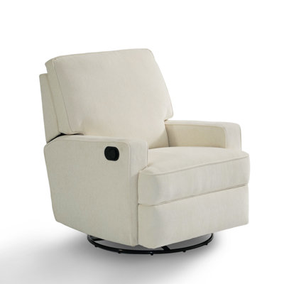 Camden Swivel Glider Recliner- Durable, Pet-Friendly Upholstery