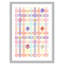 Impression sur papier à carreaux unique avec fleurs-47836576-47836586