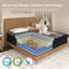 Matelas hybride dans une boîte - mousse viscoélastique rafraîchissante de taille moyenne certifiée CertiPUR-US-564144645-564144652