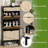 Shoe Cabinet with 3 Flip Doors & 1 Drawer, Modern Fluted Shoe Organizer for Entryway,Hallway-1907114141