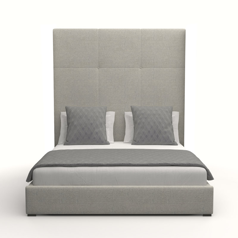 Dezyah Upholstered Standard Bed, Grey Revolution®, California king