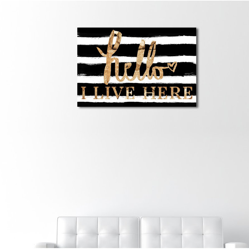 " Carrie B.'s Quote ", 16" H x 24" W x 1.5" D