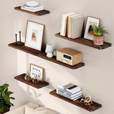 Tablette flottante 6 pièces Woodhull