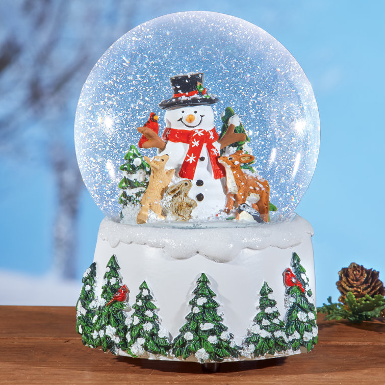 The Holiday Aisle® Snowman And Pals Snow Globe - Wayfair Canada
