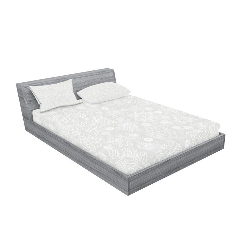 Drap-housse et coussin décoratif Ambesonne, Ensemble de draps pour grand lit + 5 pièces suppl