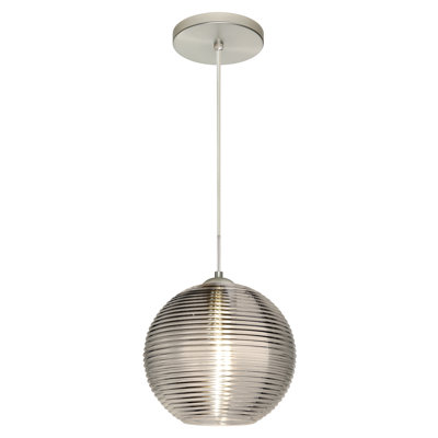 Luminaire sphère suspendu 1 lumières simple Kristall