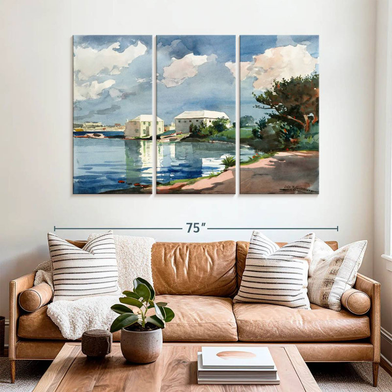 Rorry Salt Kettle Bermuda, 42" H x 65" W