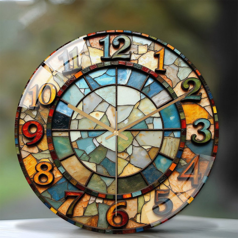 Horloge murale 12 po