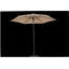 Parasol de table d'extérieur de 9 pi avec parasol de table inclinable et manivelle, parasol de marché 6 baleines robustes, terrasse, cour, piscine (base non incluse) - (kaki)-940238850