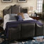 Grand lit tapissier standard Arieli