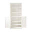 Bibliothèque de rangement de H 72 po x l 33 po Portland-23112716