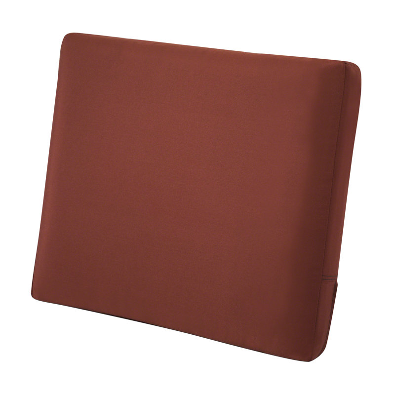 Jaylon Outdoor 4'' Cushion Cover, 4" H x 25" W x 22" D, Spice