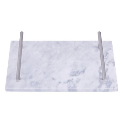 Guimauve Marble Decorative Tray