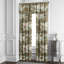 Linen Abstract Room Darkening Rod Pocket Single Curtain Panel-739087728