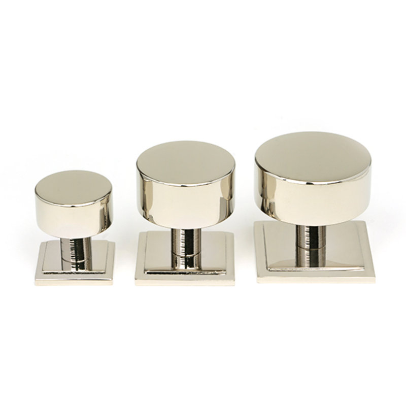 320mm Square Knob, Polished Nickel