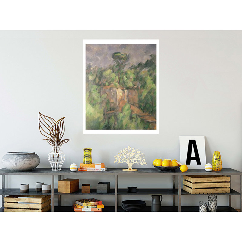 Bibemus QuarryPaul Cézanne Giclee Print, 40" H x 32" W