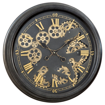 Maney Metal Wall Clock
