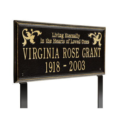Wilmington 'Living Eternally' Memorial Plaque