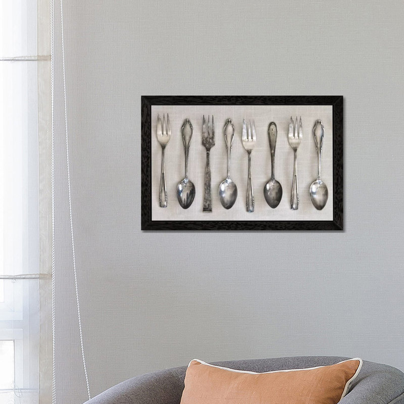 Antique Collection II by Assaf Frank - Print on Canvas, 66.04 cm H x 45.72 cm W, Black Floater Framed