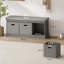 6 Pair Shoe Storage Bench