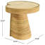 Table d'appoint courte en rotin Nile