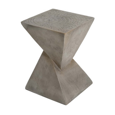 Hurley Concrete Top End Table