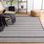 Tapis ivoire / noir Leiner-752296071