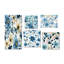 Eline - Ensemble de 5 impressions sur toile florales-103334245