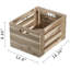 Caisse en bois massif Millwood Pines-2062030695