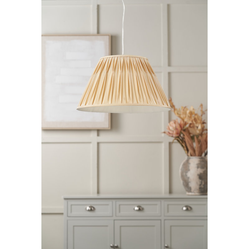 Ervin Empire Lamp Shade, Gold, 15"H x 20"W x 20"D