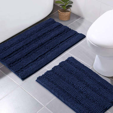 Deherrera Striped Bath Rug Hokku Designs