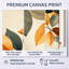 Reproduction d'art de feuilles de terre I - feuillage orange-515906252-515906254