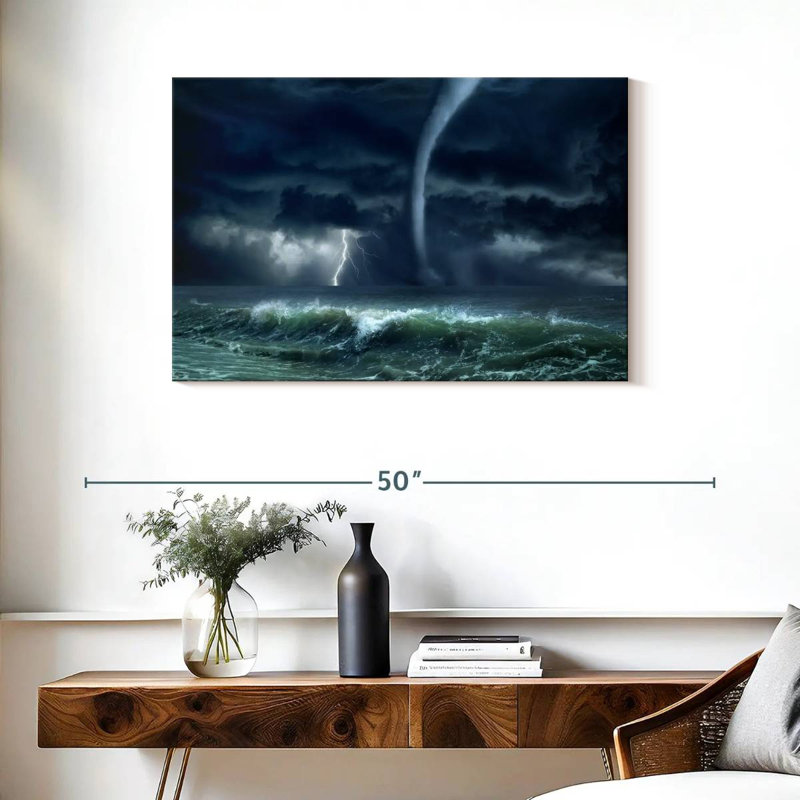 Alvord Ocean Tornado, 24" H x 36" W