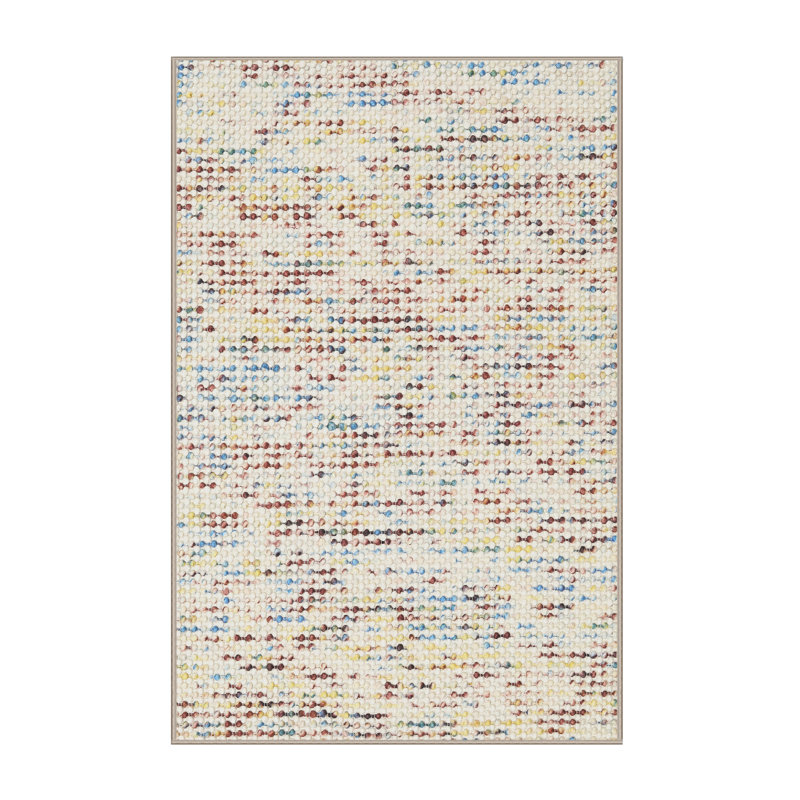 Tapis beige/gris/brun contemporain, Rectangle 8 pi x 12 pi