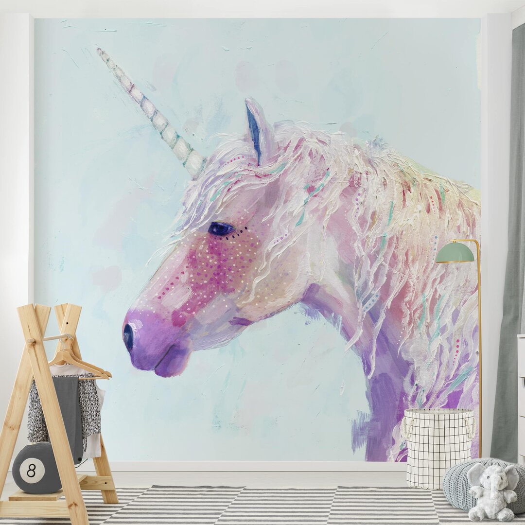 Strukturierte Fototapete Mystical Unicorn II 2,4 m x 240 cm