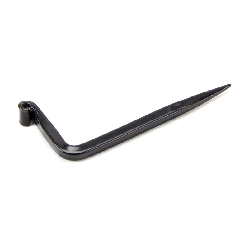 L Hooks Steel Wall Hook, Black