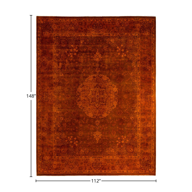 Climmie One-of-a-Kind 9' 4" X 12' 4" Hand Knotted Area Rug