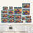 Fruit Cascade Tempered Glass Backsplash Tile - Kitchen Wall Decor-1163426317