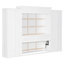 Grand lit escamotable mural avec placard, tiroirs et table-1592397202