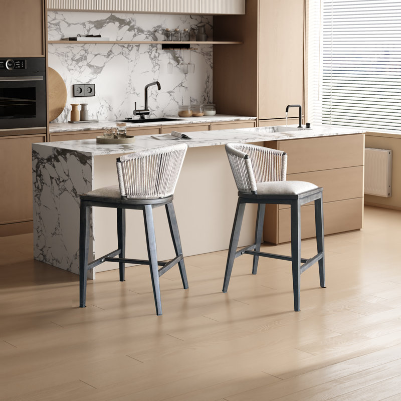Tabouret de comptoir rembourré Kastle (ensemble de 2 pièces)