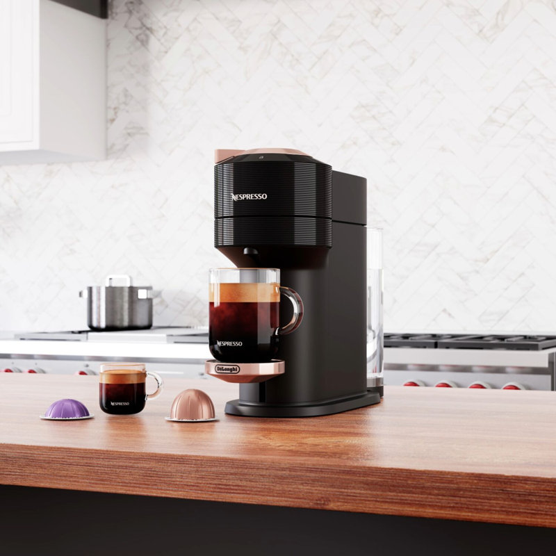 Nespresso Vertuo NEXT Coffee and Espresso Machine by De'Longhi, Black
