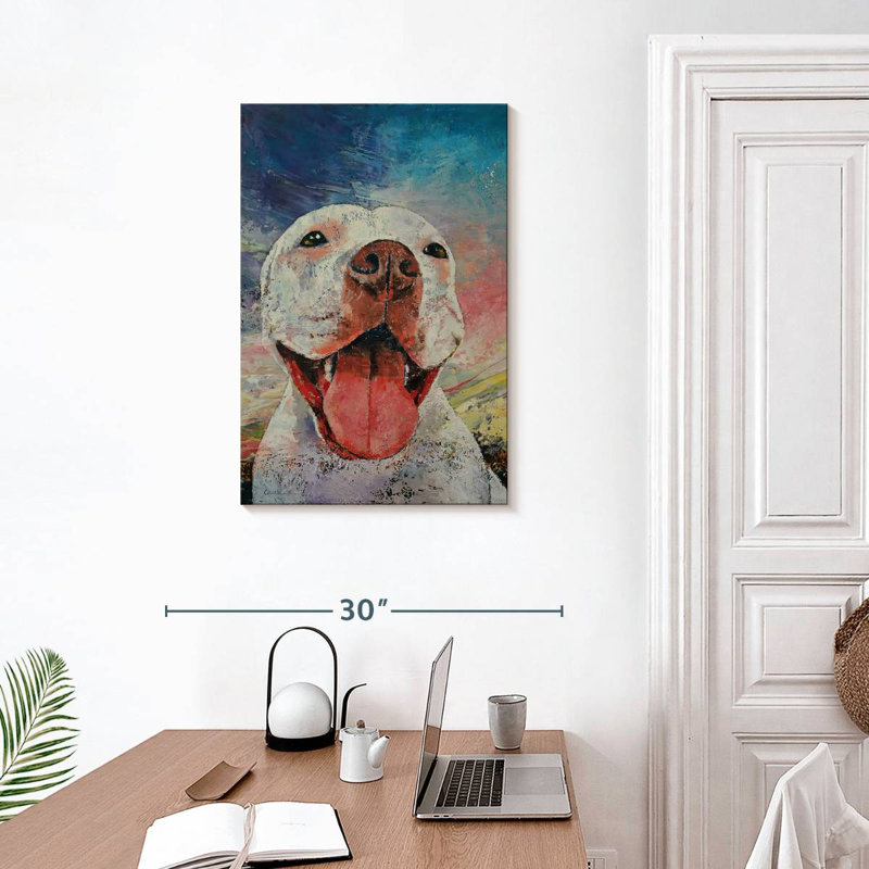 Brampt Pitbull, 30" H x 20" W