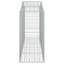 Clôture en métal Gabion arquée H 4 pi x l 7 pi