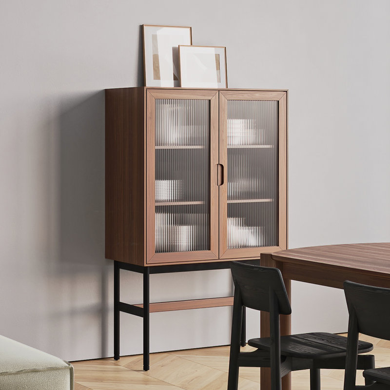 Munro Vitrine, Walnut
