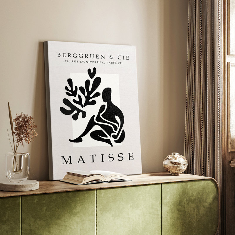 Matisse L III, reproduction encadrée - galerie Cavas sur mesure, H 18 po x l 12 po