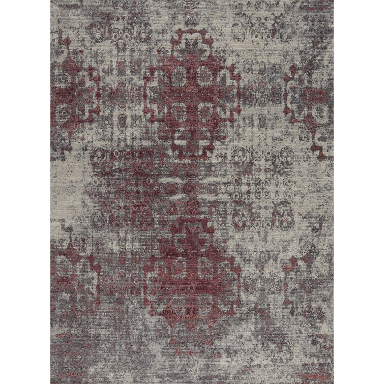 Pinnacle Hand Knotted Abstract Area Rug