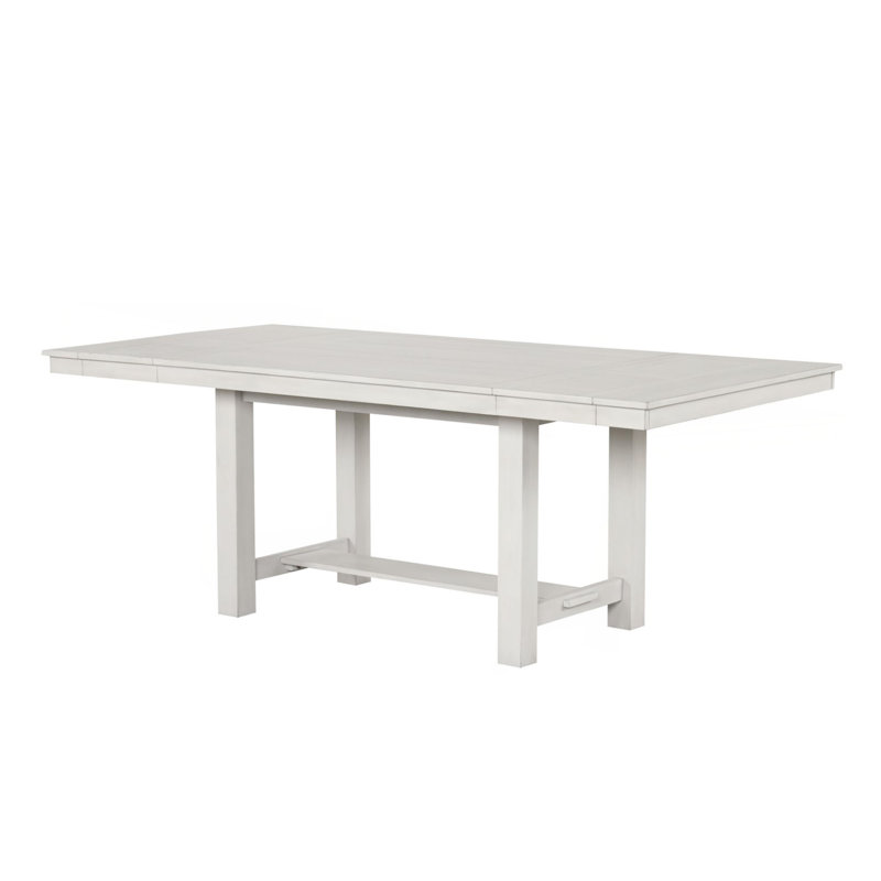 Table de salle à manger rustique en chêne blanc